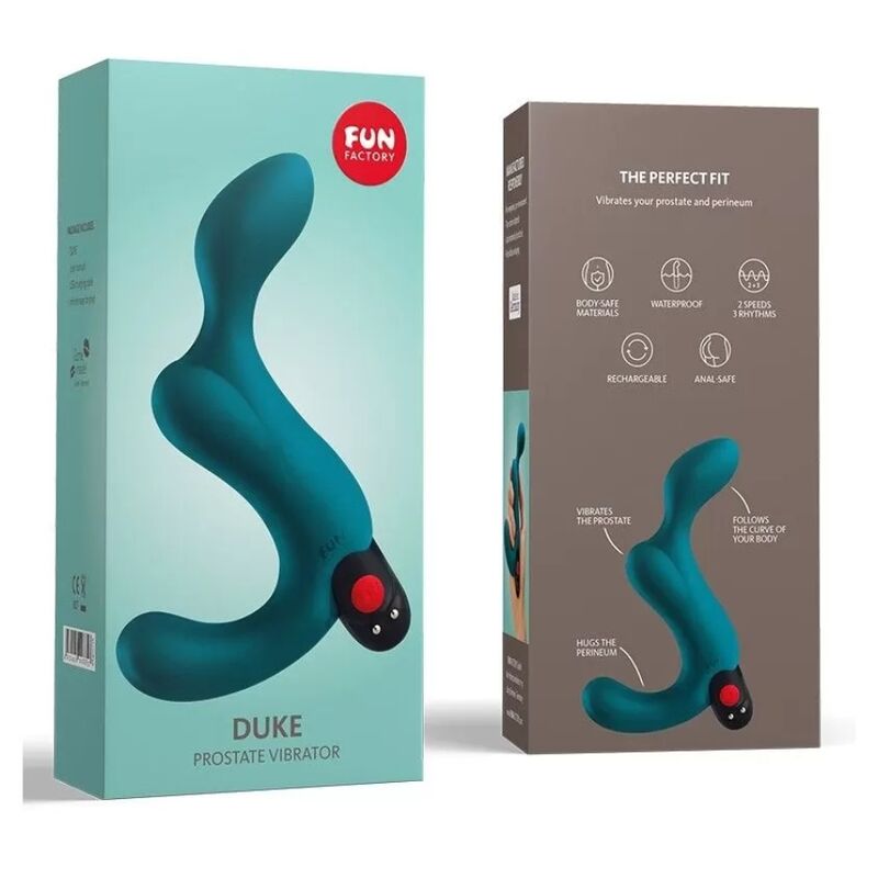 FUN FACTORY - ESTIMULADOR DE PRÓSTATA DUKE DEEP SEA BLUE - Toys "n" Us