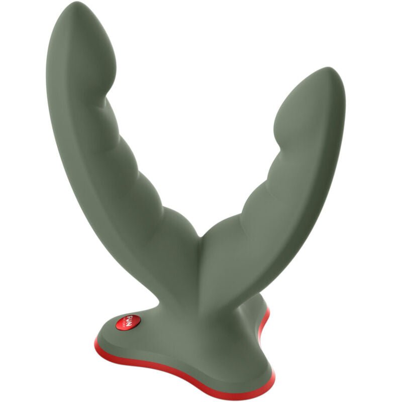 FUN FACTORY - RYDE DILDO DUPLO E MASSAGER VERDE - Toys "n" Us