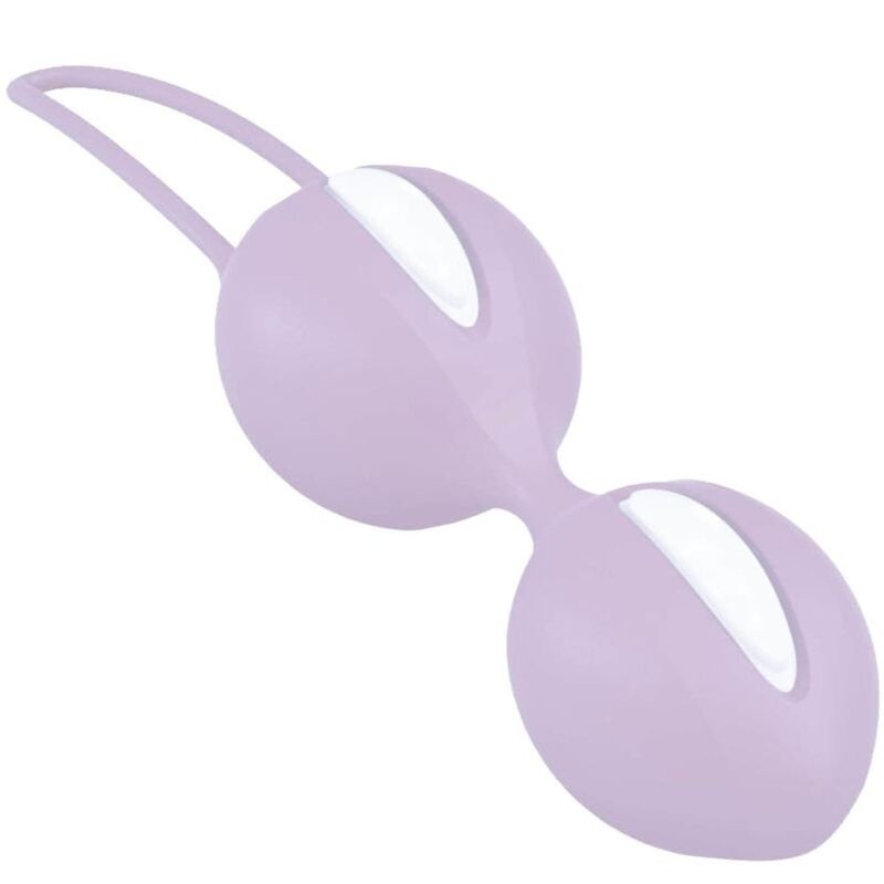 FUN FACTORY - SMARTBALLS DUO PELVIC BALLS WHITE / PASTEL LILAC - Toys "n" Us
