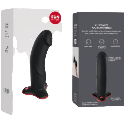FUN FACTORY - THE BOSS REALISTIC DILDO BLACK - Toys "n" Us