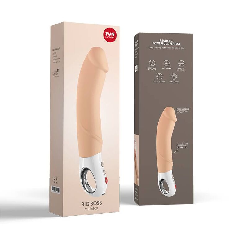 FUN FACTORY - VIBRADOR BIG BOSS G5 NUDE - Toys "n" Us