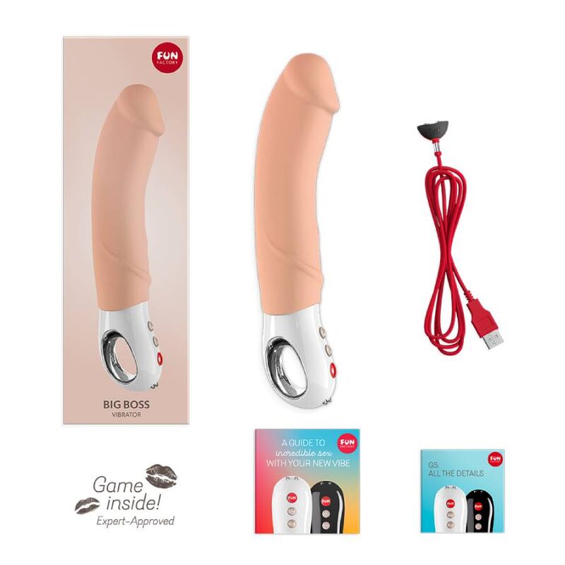 FUN FACTORY - VIBRADOR BIG BOSS G5 NUDE - Toys "n" Us