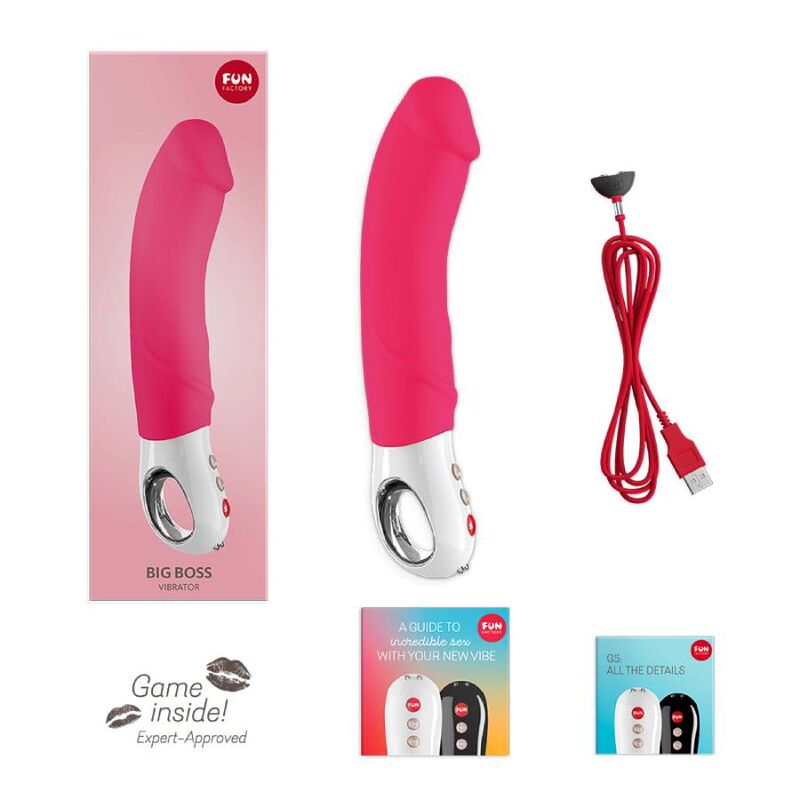 FUN FACTORY - VIBRADOR BIG BOSS G5 ROSA - Toys "n" Us