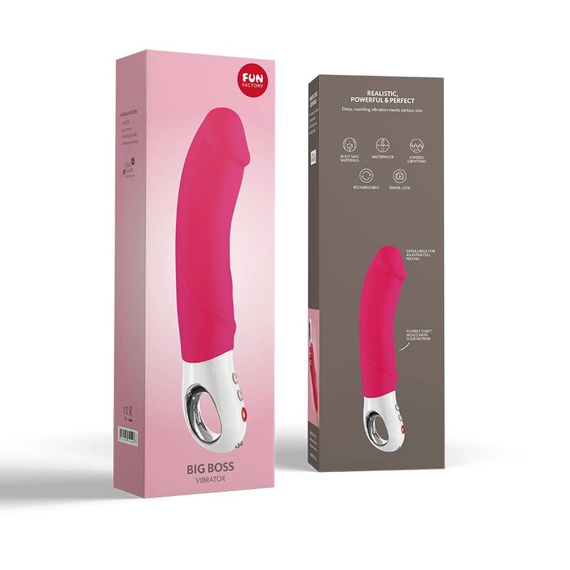 FUN FACTORY - VIBRADOR BIG BOSS G5 ROSA - Toys "n" Us