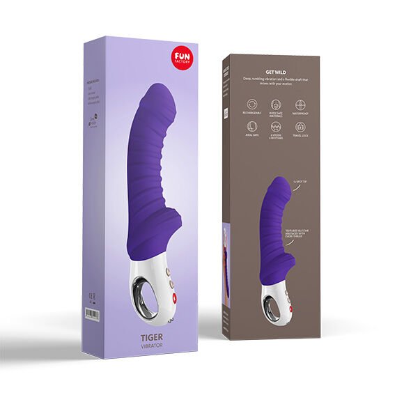 FUN FACTORY - VIBRADOR TIGER G5 VIOLETA - Toys "n" Us