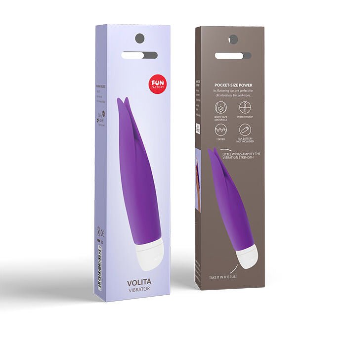FUN FACTORY - VIBRADOR VOLITA SLIM VIOLETA - Toys "n" Us