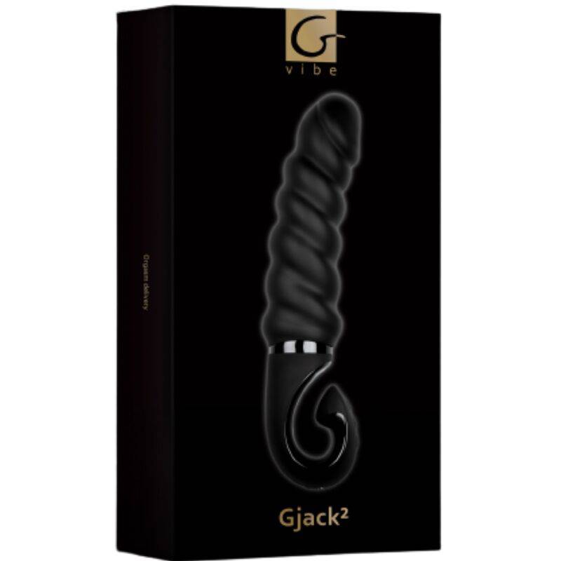 G - VIBE - G - JACK 2 - DILDO VIBRANTE PRETO - Toys "n" Us