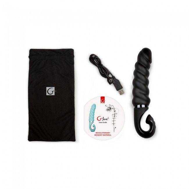 G - VIBE - G - JACK 2 - DILDO VIBRANTE PRETO - Toys "n" Us