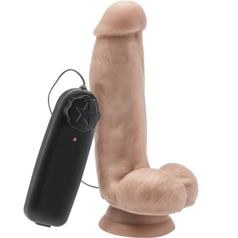 GET REAL - DILDO 12 CM COM BOLAS VIBRADOR PELE - Toys "n" Us