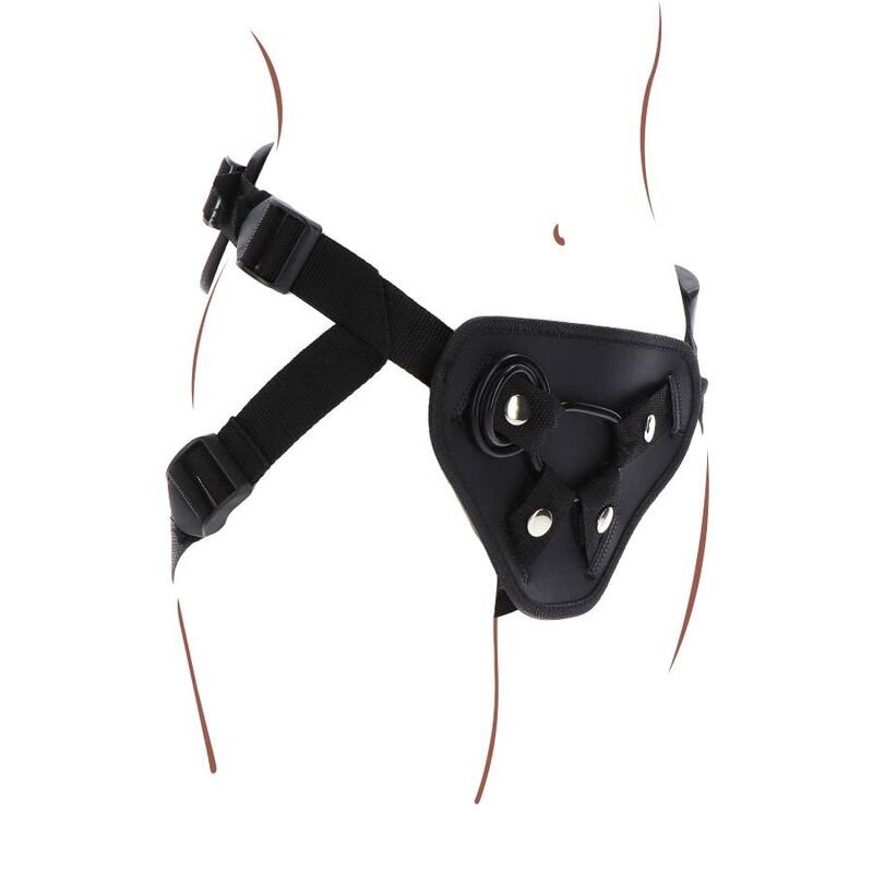GET REAL - STRAP - ON DELUXE CHICOTE PRETO - Toys "n" Us