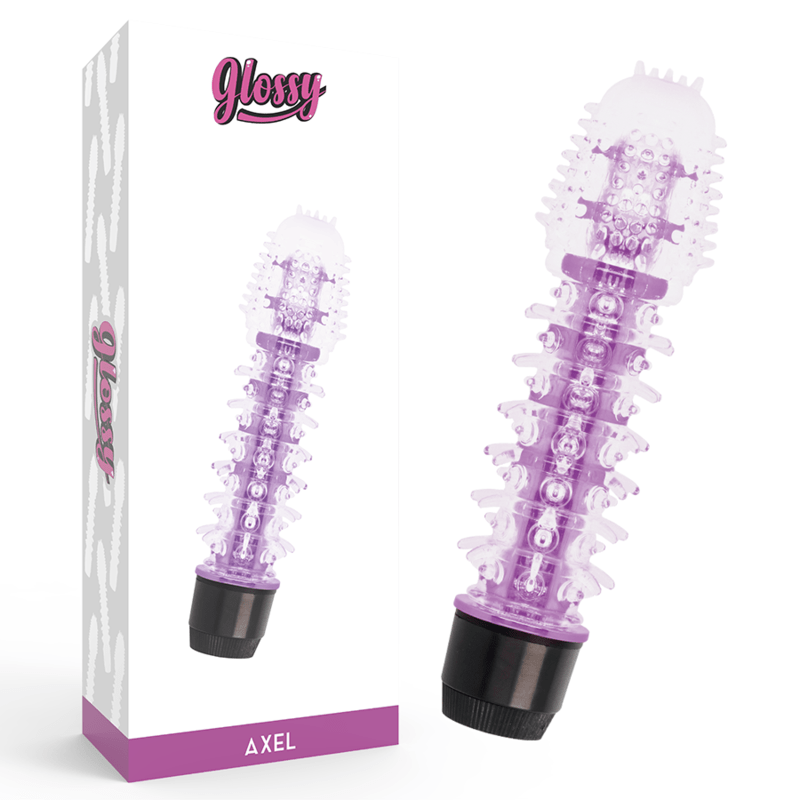GLOSSY - VIBRADOR AXEL LILÁS - Toys "n" Us