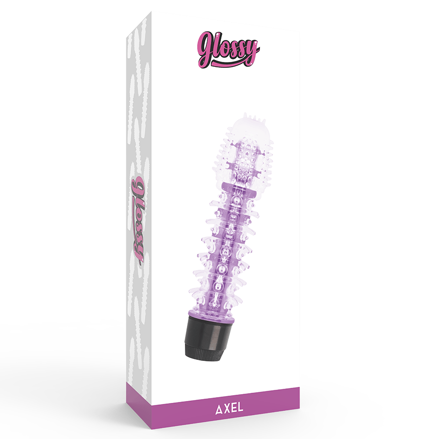 GLOSSY - VIBRADOR AXEL LILÁS - Toys "n" Us