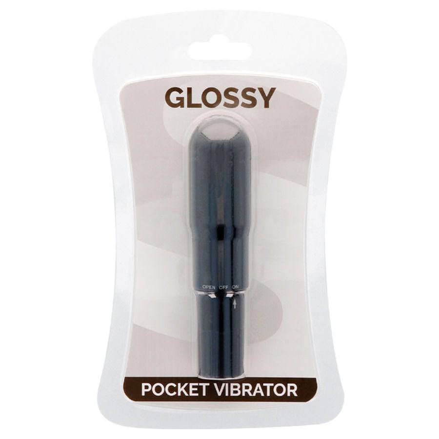 GLOSSY - VIBRADOR DE BOLSO PRETO - Toys "n" Us