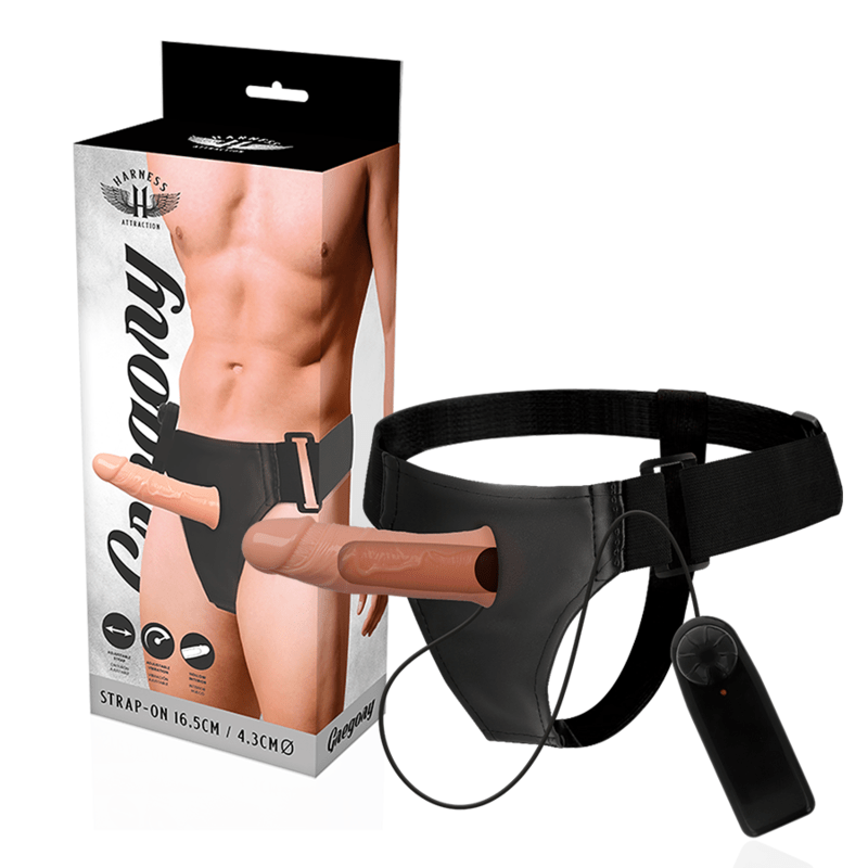 HARNESS ATTRACTION - GREGORY HOLLOW RNES COM VIBRADOR 16.5 CM - O - 4.3 CM - Toys "n" Us