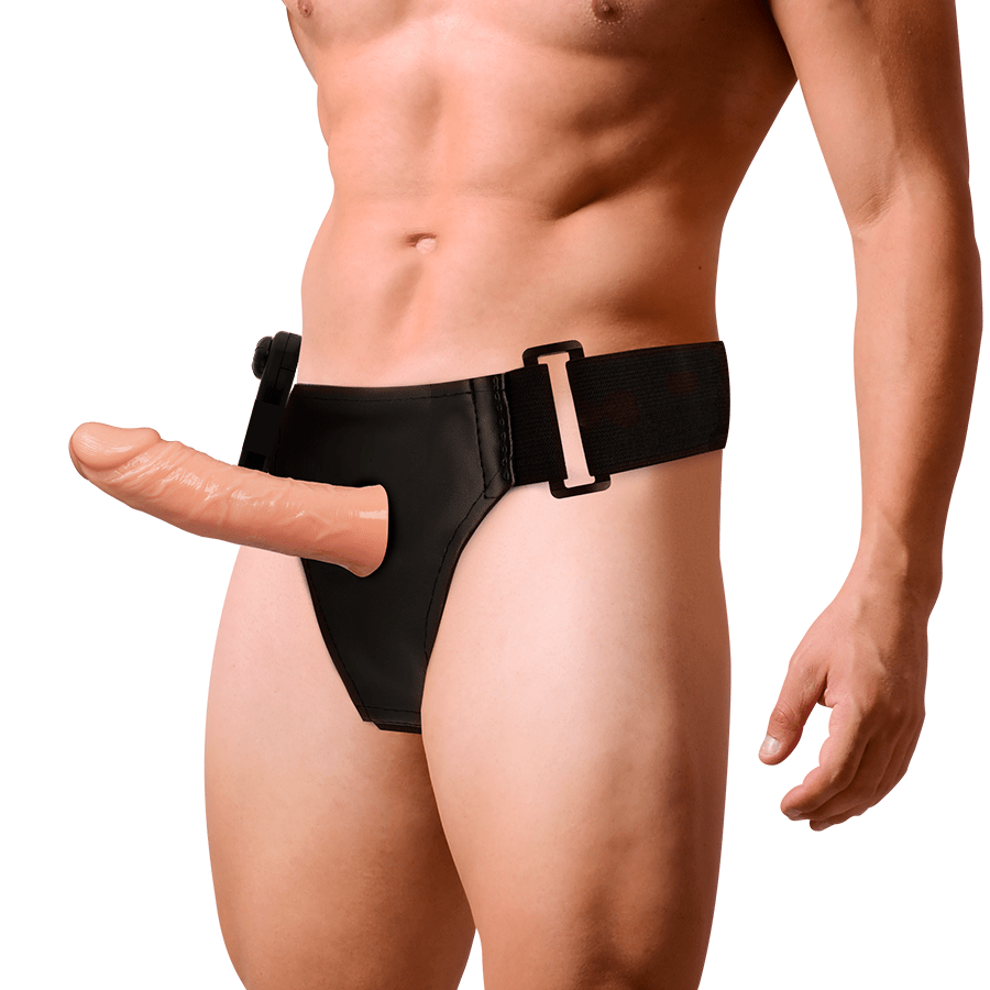HARNESS ATTRACTION - RNES HOLLOW BENNY COM VIBRADOR 15 CM - O - 4.5 CM - Toys "n" Us