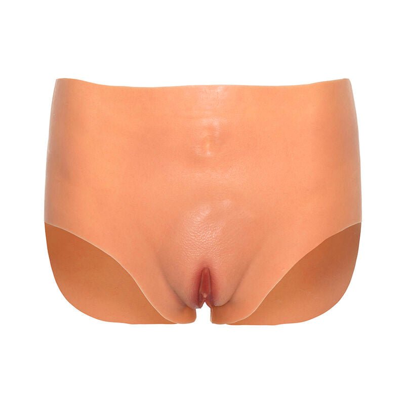 HIDDEN DESIRE - ALTER EGO OPEN VAGINA BRIEF HIGH WAIST FLESH - Toys "n" Us