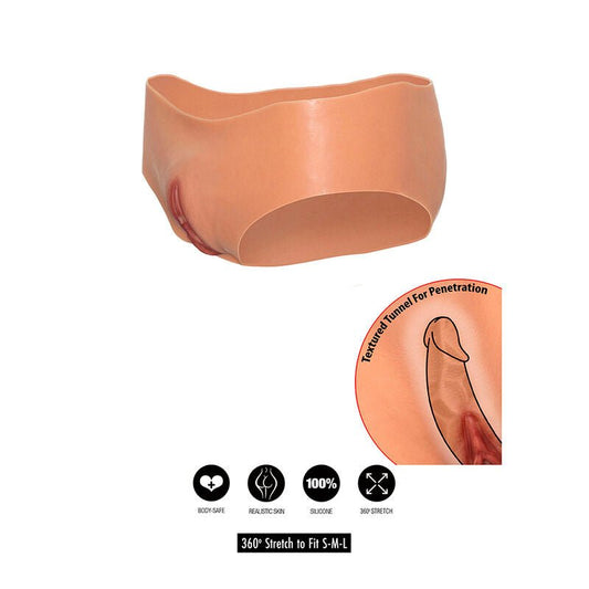 HIDDEN DESIRE - ALTER EGO OPEN VAGINA BRIEF LOW WAIST FLESH - Toys "n" Us