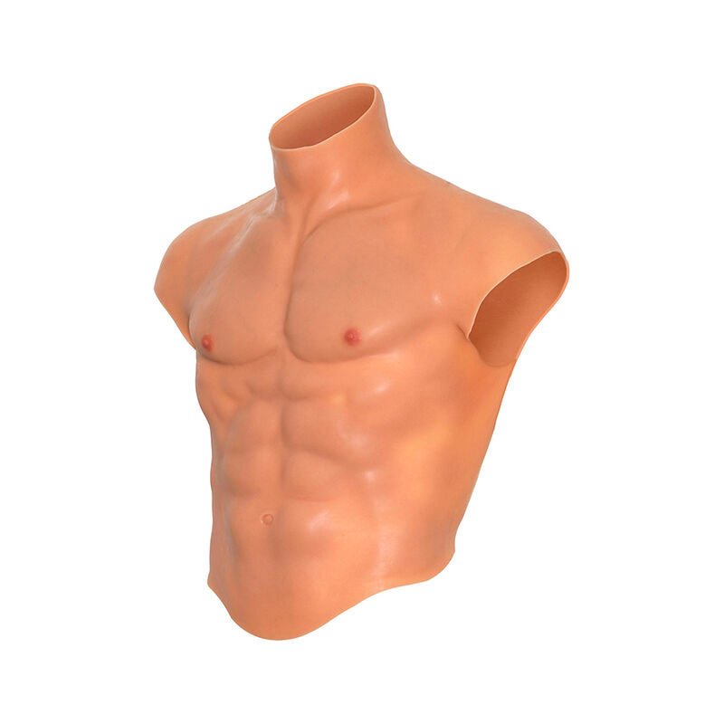 HIDDEN DESIRE - ALTER EGO SILICONE MALE TORSO SHIRT WITH ABS FLESH - Toys "n" Us