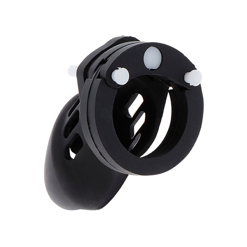 HIDDEN DESIRE - EXTREME CHASTITY COCK CAGE SILICONE SIZE S BLACK - Toys "n" Us