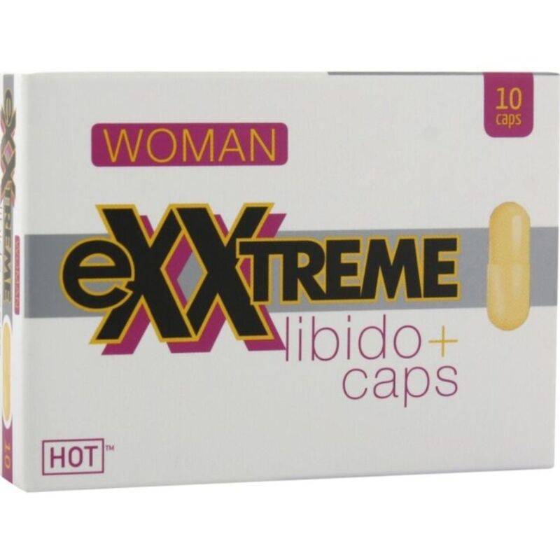 HOT - EXTREME LIBIDO CAPS FEMININO 10 PCS - Toys "n" Us