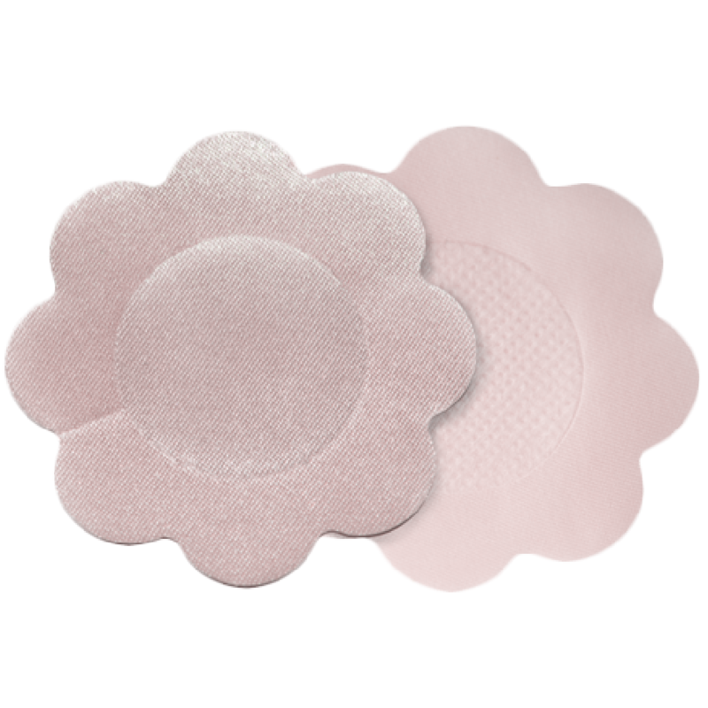 BYE-BRA - COPINHOS PARA MAMILOS FLOR PACOTE COM 3 UNIDADES MARROM TAMANHO GG