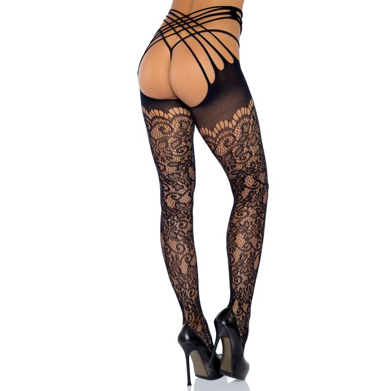 LEG AVENUE - MEIA-CALÇA ENVOLTÓRIA SEM FUNDO TAMANHO ÚNICO