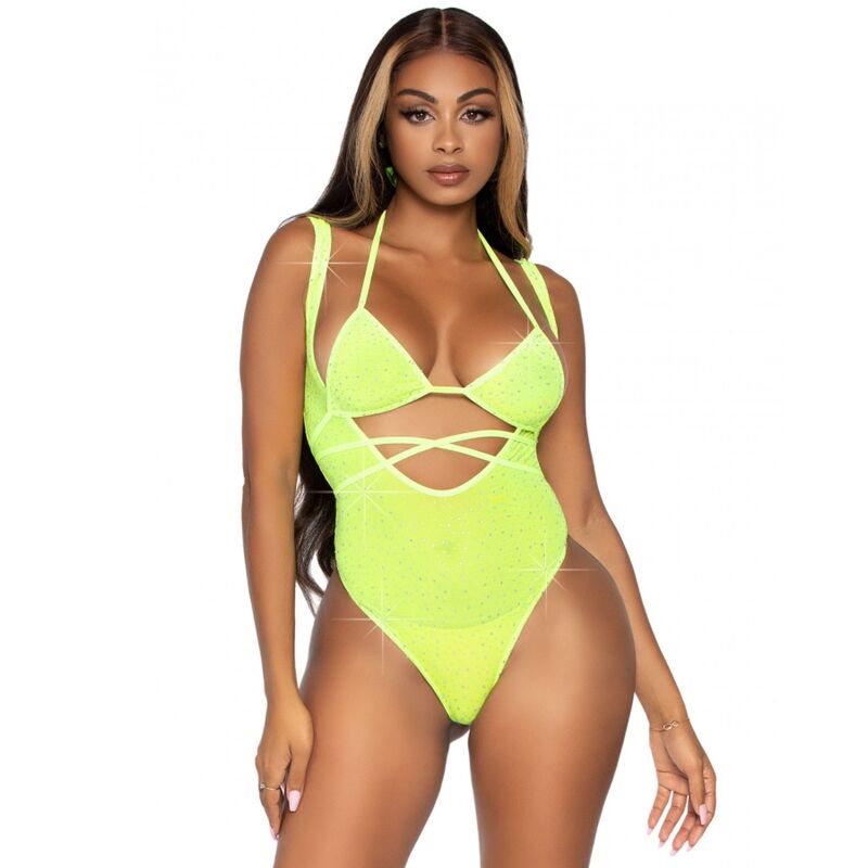 LEG AVENUE - TOP DE BIKINI Y BODY TALLA ÚNICA