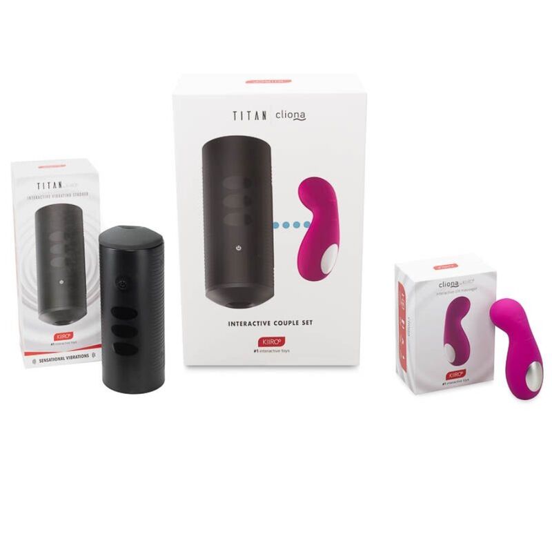 KIIROO - CONJUNTO DE CASAIS TITAN E CLIONA LILACS