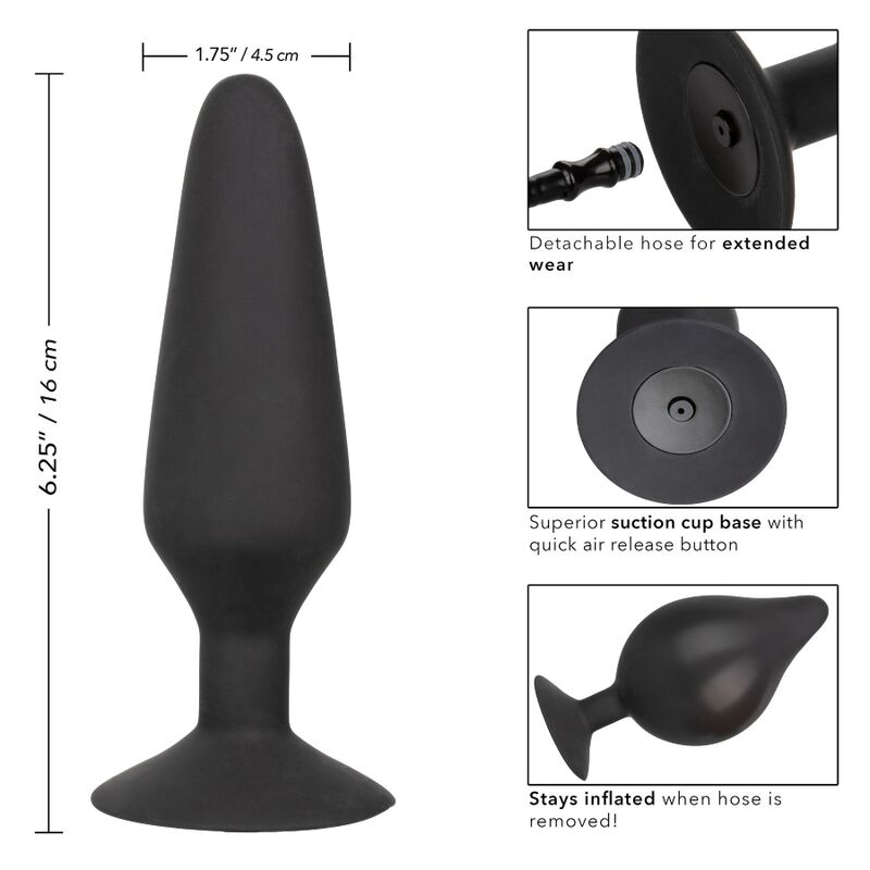 CALEXOTICS - PLUG INFLÁVEL DE SILICONE XL