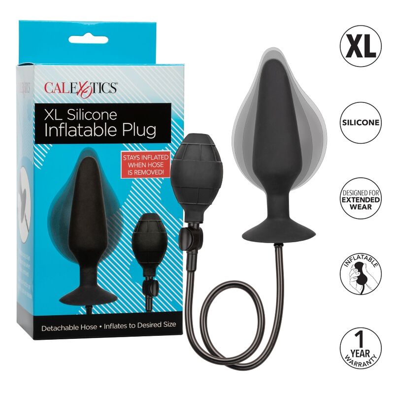 CALEXOTICS - PLUG INFLÁVEL DE SILICONE XL
