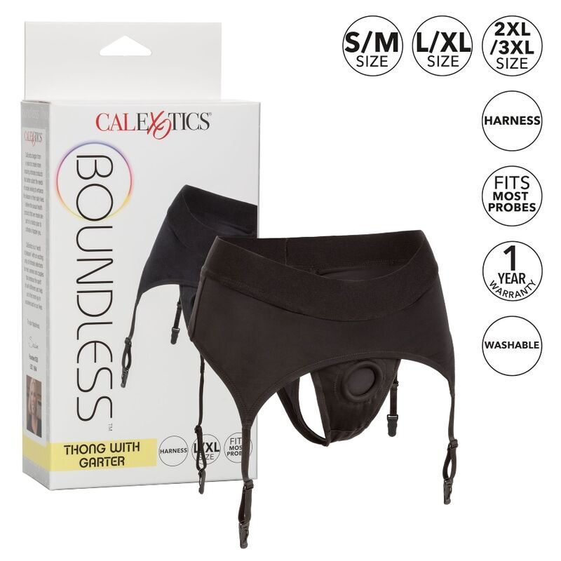 CALEXOTICS - TANGA BOUNDLESS COM LIGA L/XL