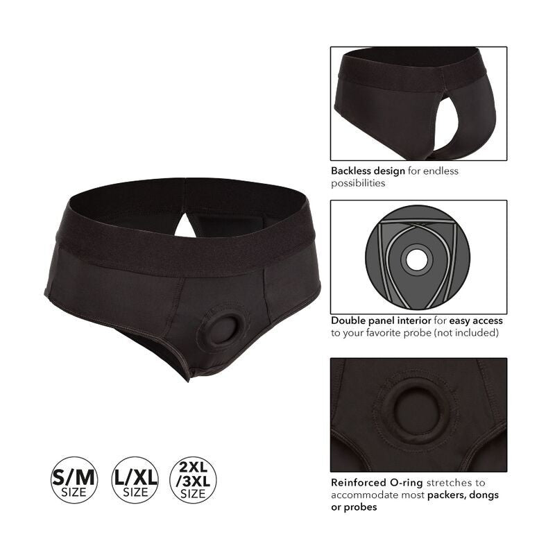 CALEXOTICS - CUECA BOUNDLESS SEM COSTAS P/M