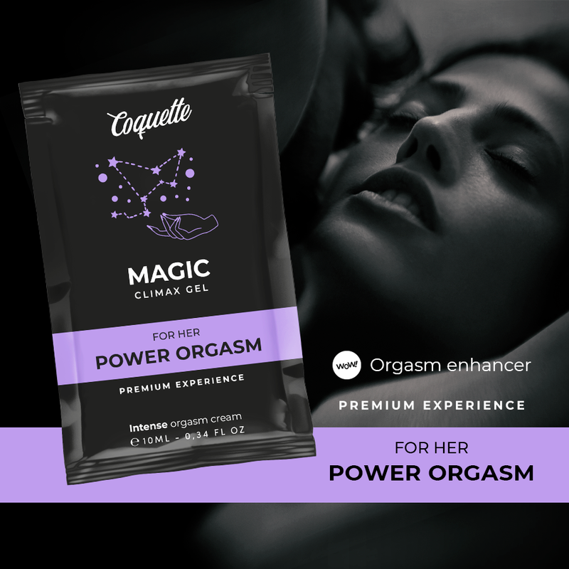 COQUETTE CHIC DESIRE - POCKET MAGIC CLIMAX GEL PARA ELA GEL PARA AUMENTAR O ORGASMO 10 ML