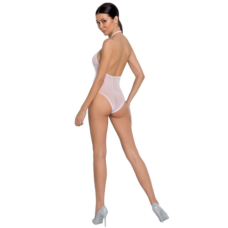 PASIÓN - MUJER BS088 BODYSTOCKING BLANCO TALLA ÚNICA