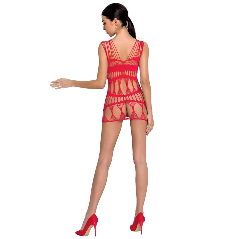 PAIXÃO - MULHER BS089 BODYSTOCKING VERMELHO TAMANHO ÚNICO