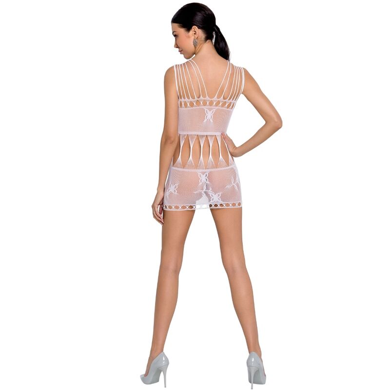 PAIXÃO - MULHER BS090 BODYSTOCKING BRANCO TAMANHO ÚNICO
