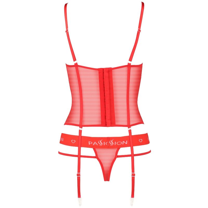PASIÓN - CORSÉ KYOUKA - ROJO L/XL
