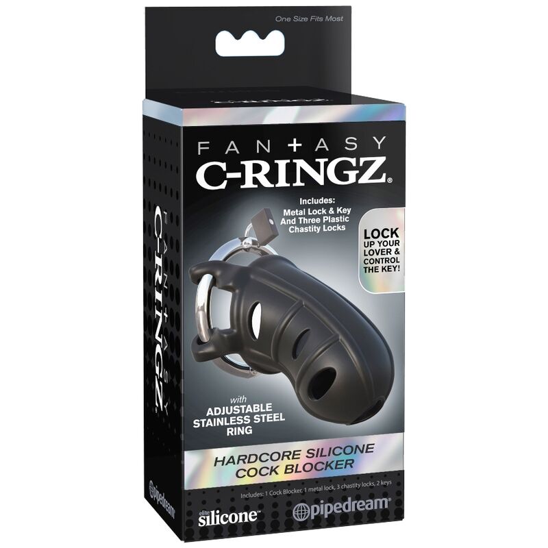 FANTASY C-RINGZ - BLOQUEADOR DE PÊNIS EXTREMO DE SILICONE
