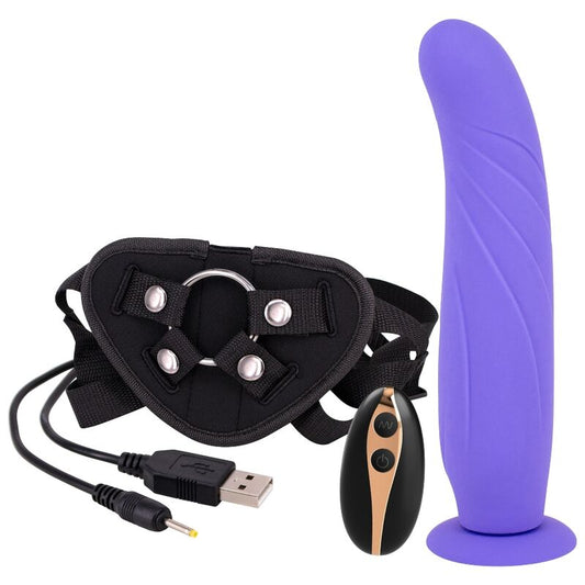 SETE CRIAÇÕES - CINTA ARNÊS COM DILDO 24 CM