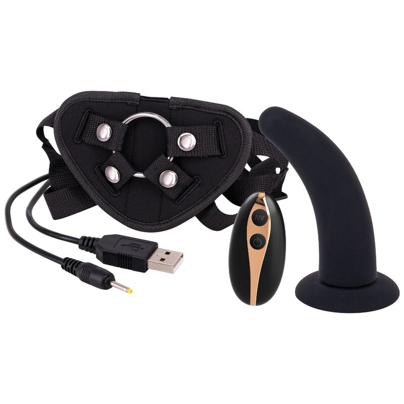 SEVEN CREATIONS - ARREIO COM STRAP ON E DILDO 125 CM