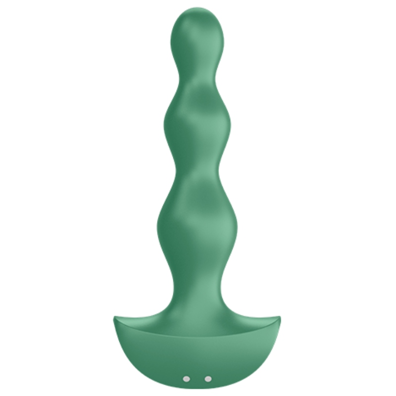 SATISFYER - LOLLI PLUG VIBRADOR 2 PLUG CINZA