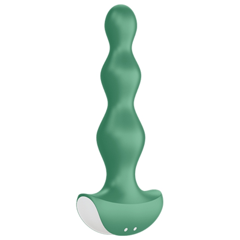 SATISFYER - LOLLI PLUG VIBRADOR 2 PLUG CINZA
