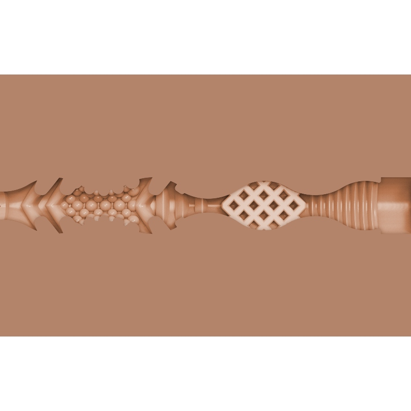 FLESHLIGHT GIRLS - VAGINA CON TEXTURA EN CREMA AUTUMN FALLS