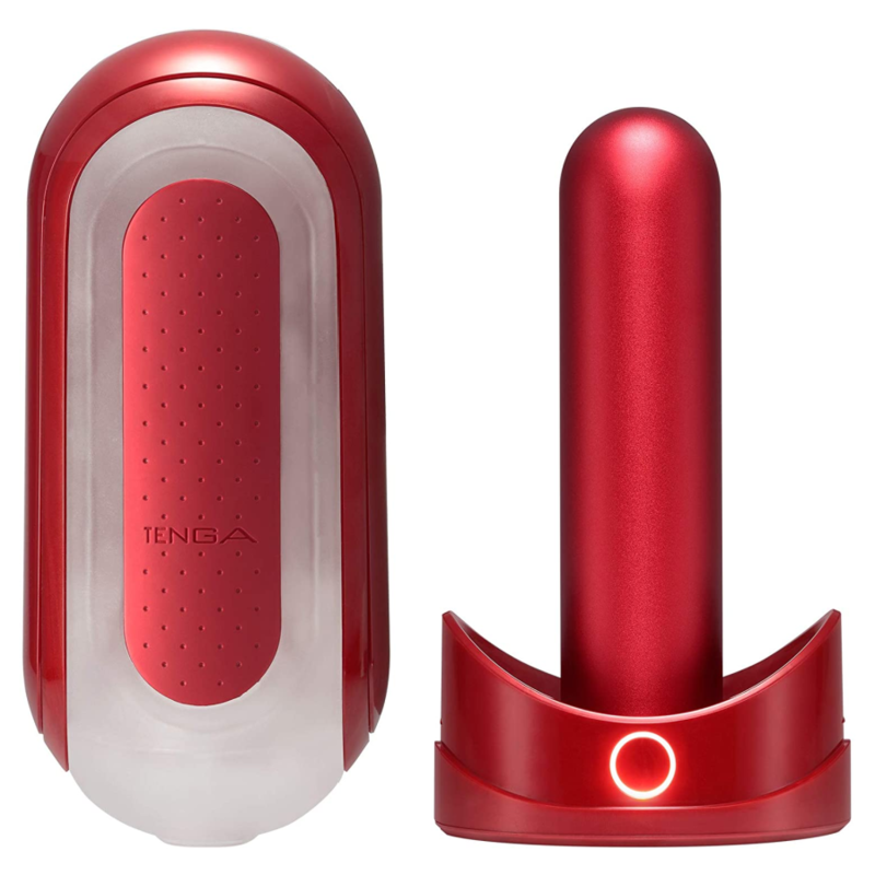 TENGA - FLIP 0 ZERO ROJO CON CALEFACCIÓN
