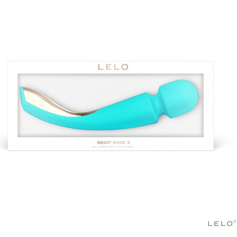 LELO - MASAJEADOR SMART MEDIUM WAND 2 AZUL OCÉANO