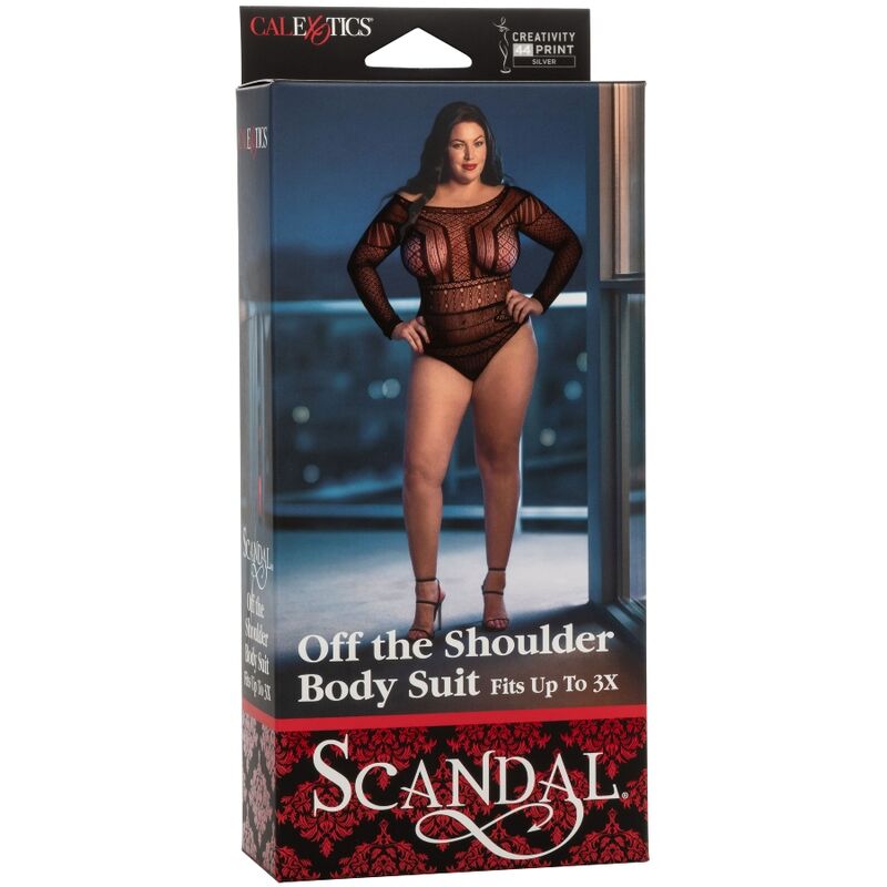 CALEXOTICS - TRAJE DE BAÑO CON HOMBROS ESCÁNDALO TALLA GRANDE