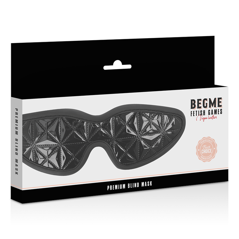 BEGME - MÁSCARA CIEGA PREMIUM EDICIÓN NEGRA CON FORRO DE NEOPRENO