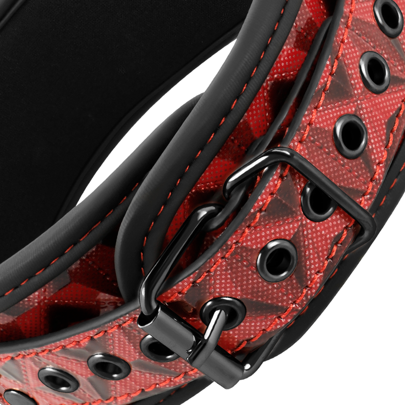 BEGME - COLEIRA RED EDITION COM PINÇAS PARA MAMILOS COM FORRO DE NEOPRENE