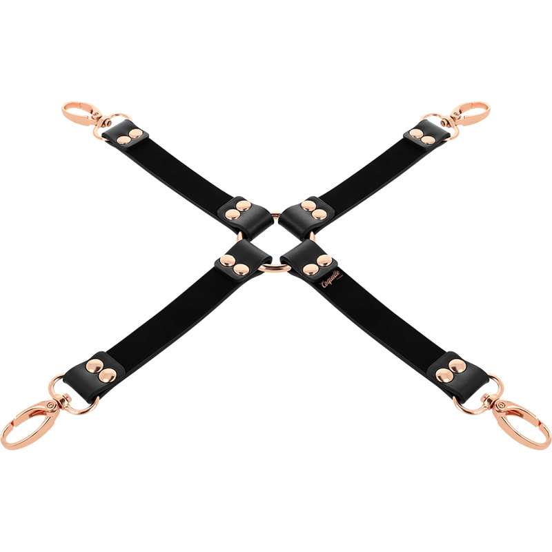 COQUETTE CHIC DESIRE - GRAVATA DE COURO VEGANO FANTASIA