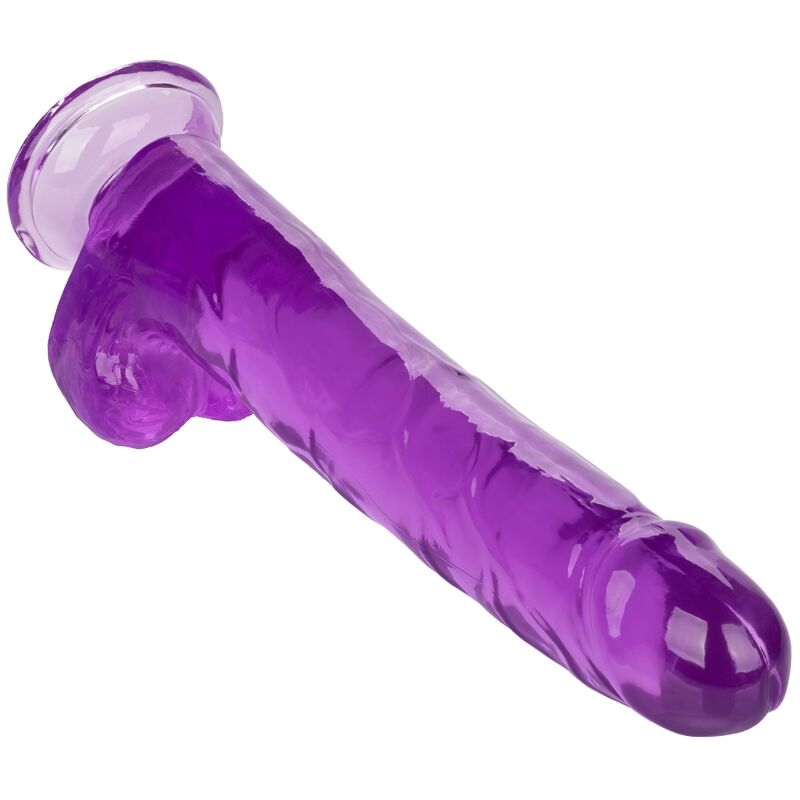CALEXOTICS - DILDO TAMAÑO QUEEN MORADO 25,5 CM